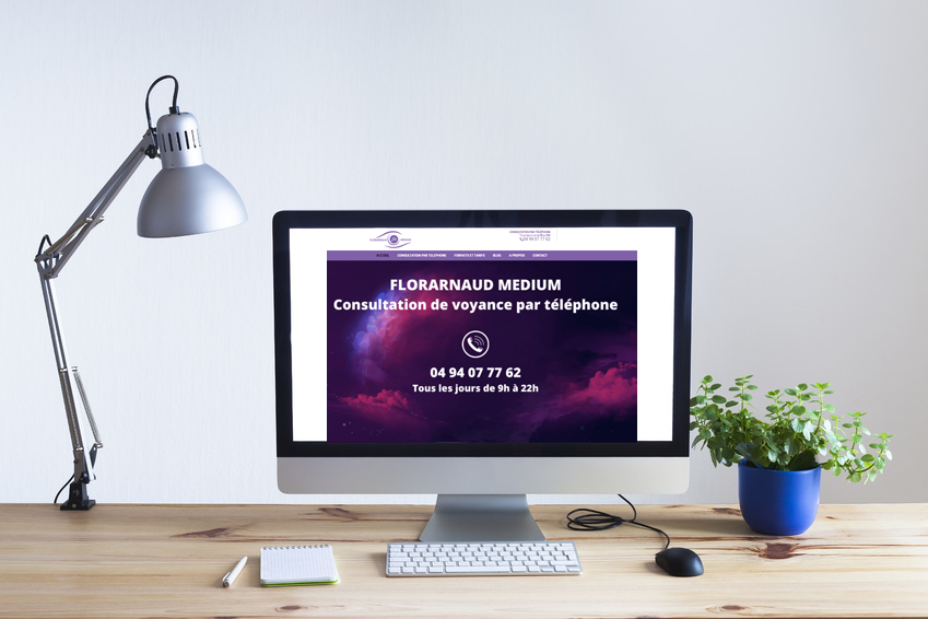 Florarnaud – Voyance par téléphone – Refonte de site – Mots clés & Description